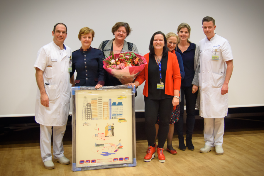 ‘Stop de bloeding- red een Leven’ wint VUmc Teamprijs